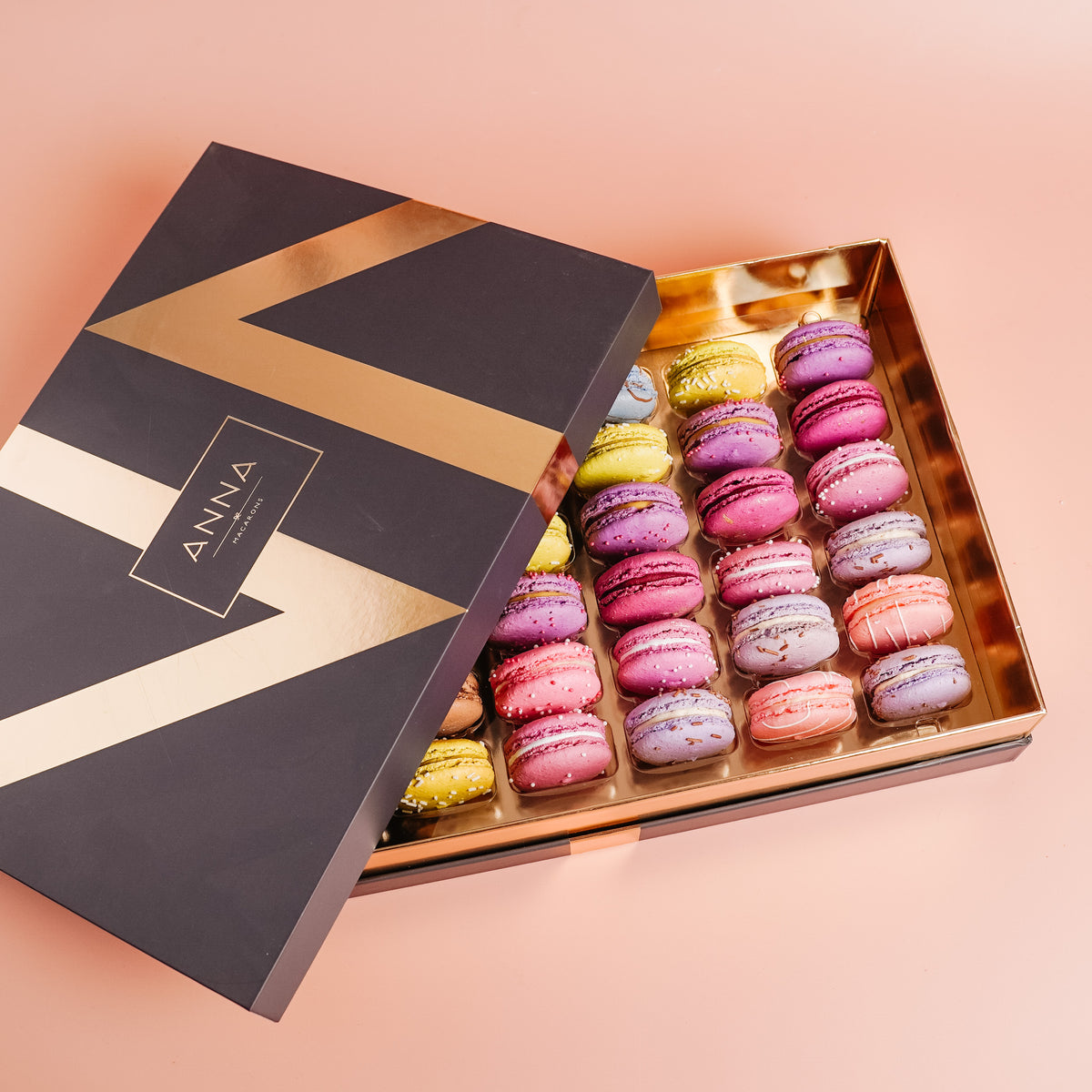 Macaron gift box, another view