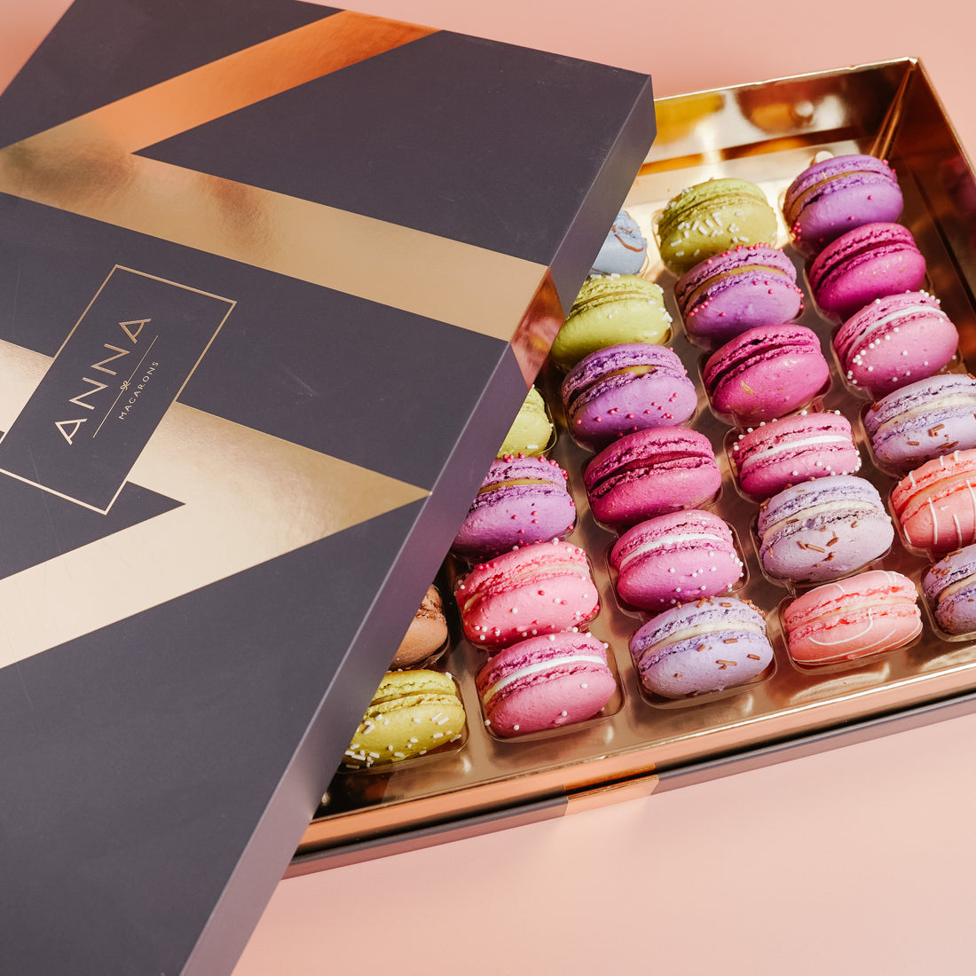 Macaron gift box by ANNA Cake Couture