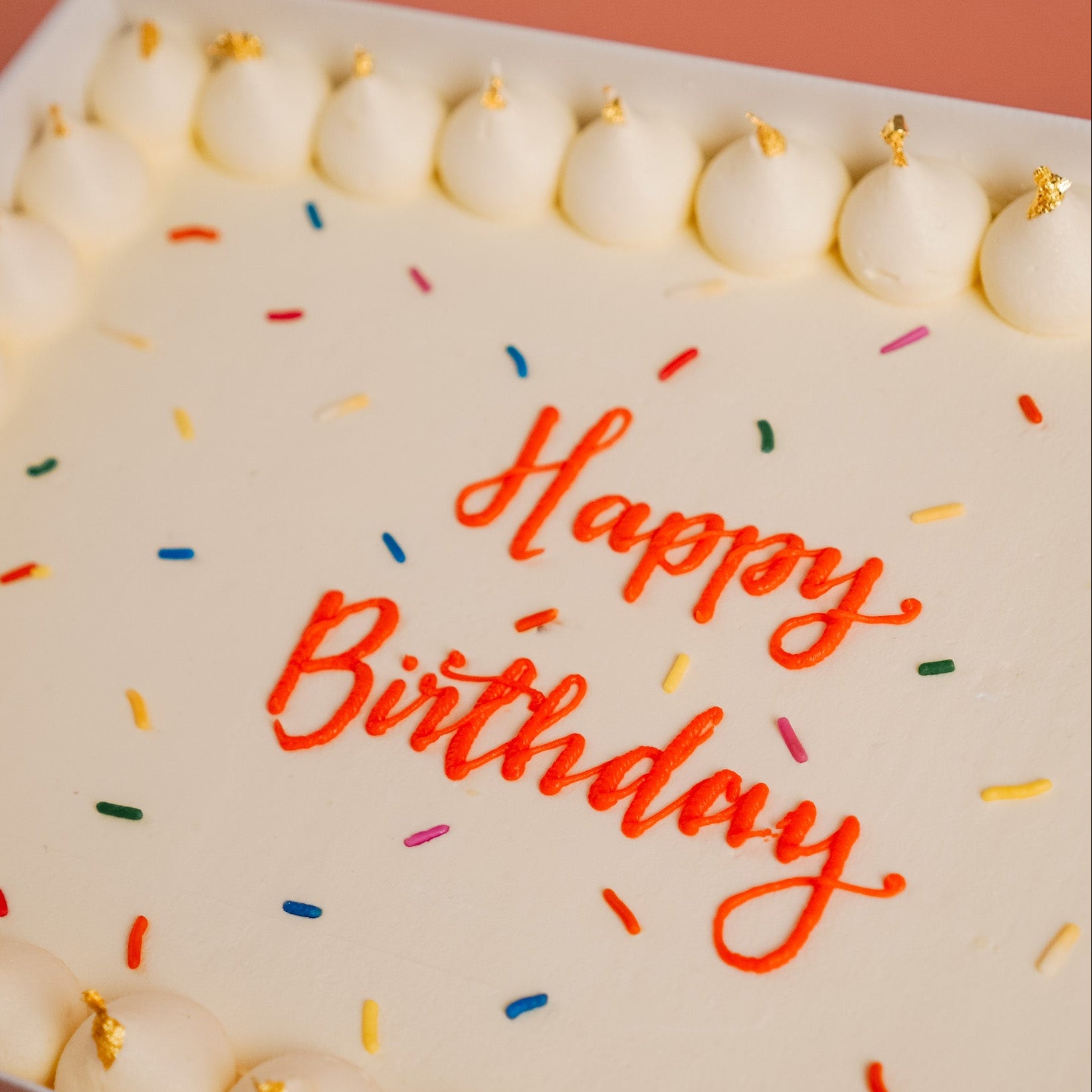 Rectangle Sheet birthday cake with &