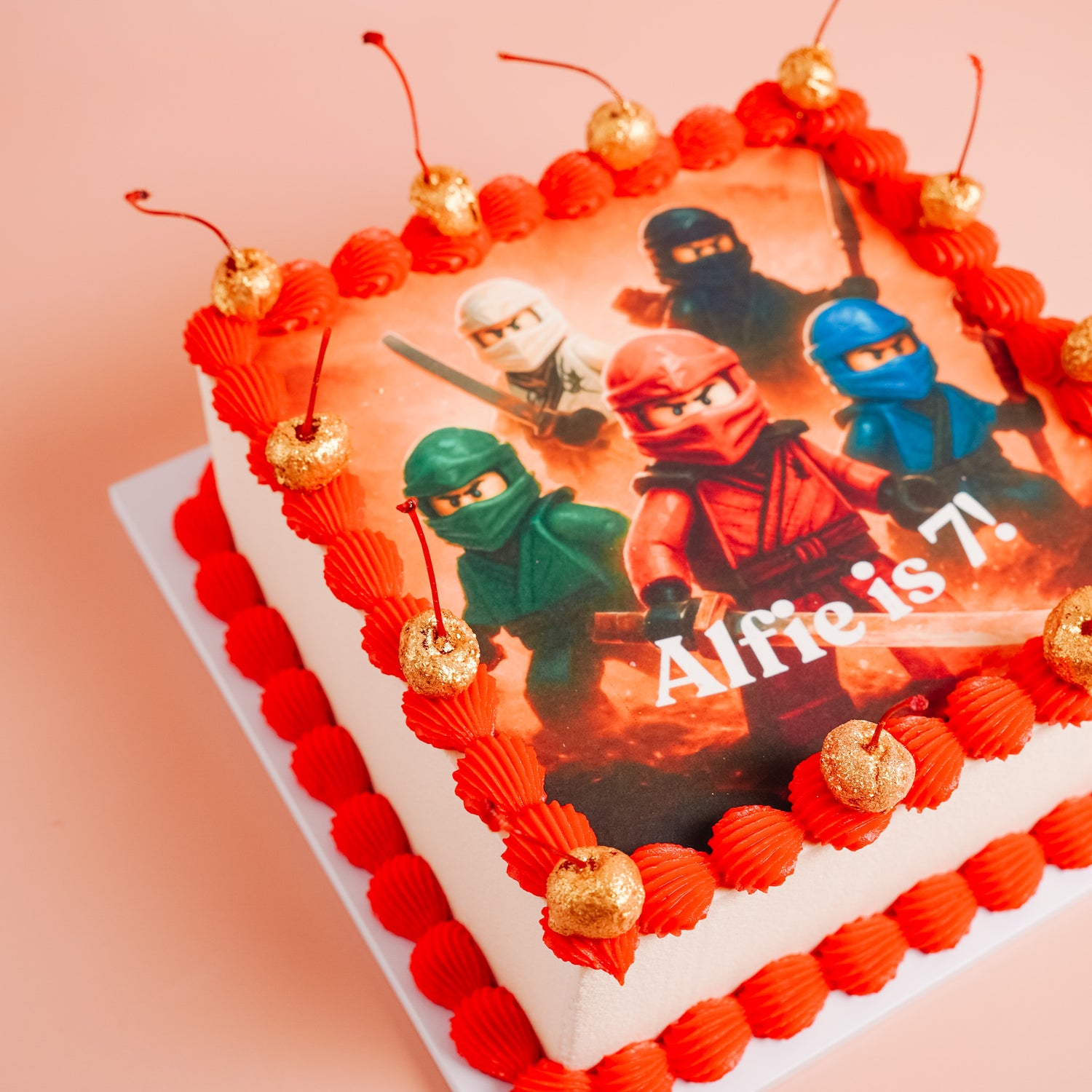Ninjago Kids Birthday Cake