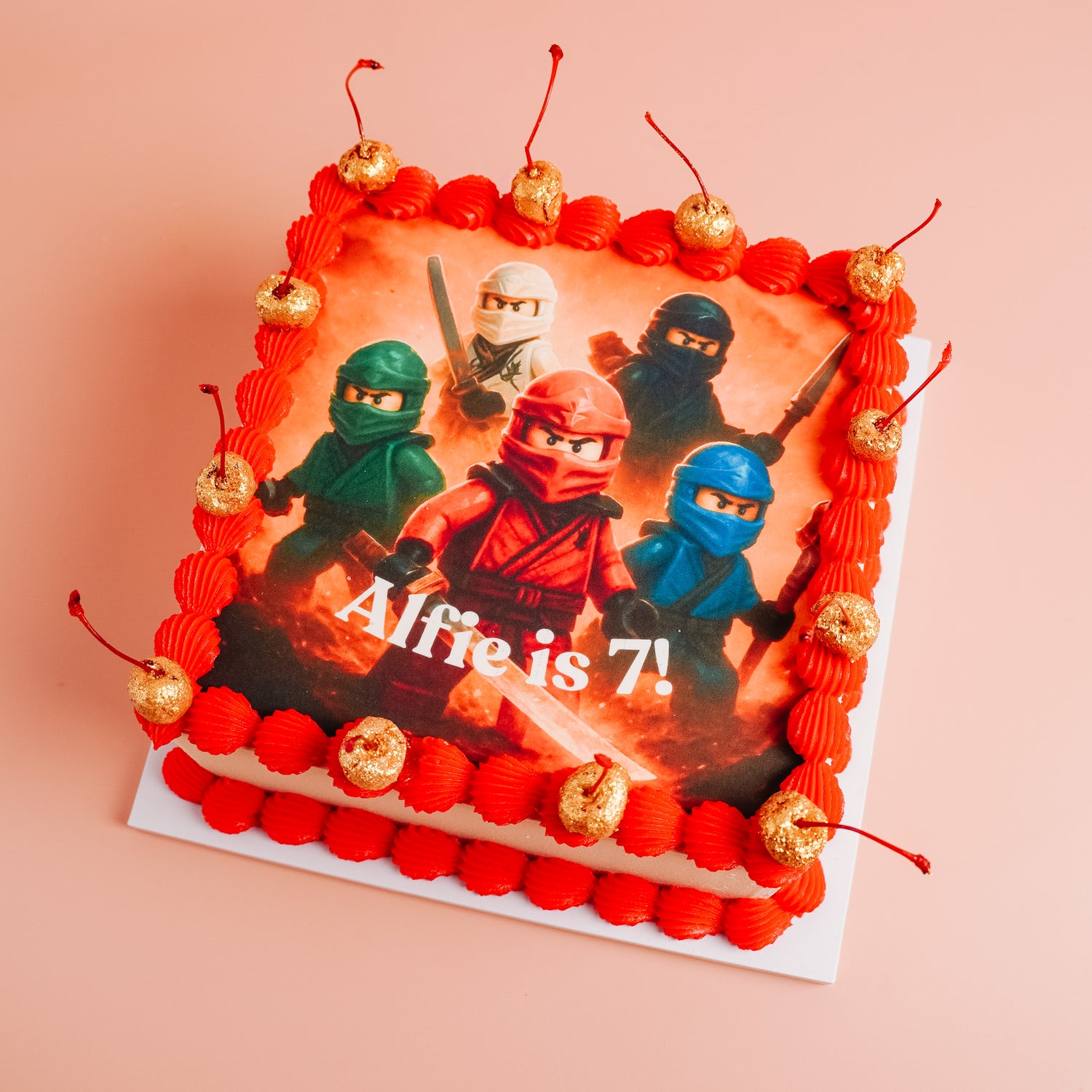 Ninjago Kids Birthday Cake