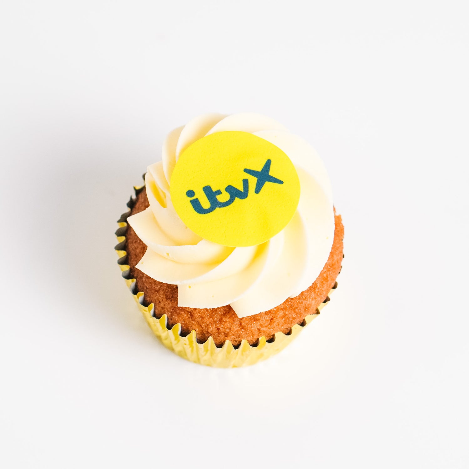 Vanilla &amp; Raspberry Logo Cupcake Box