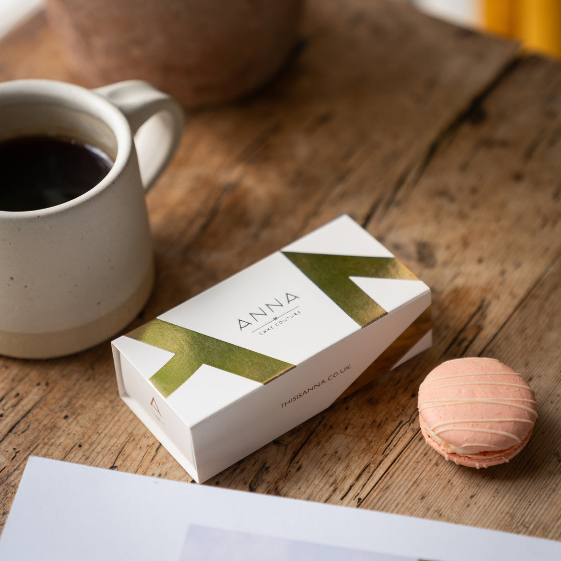 Macaron Matchbox Favours