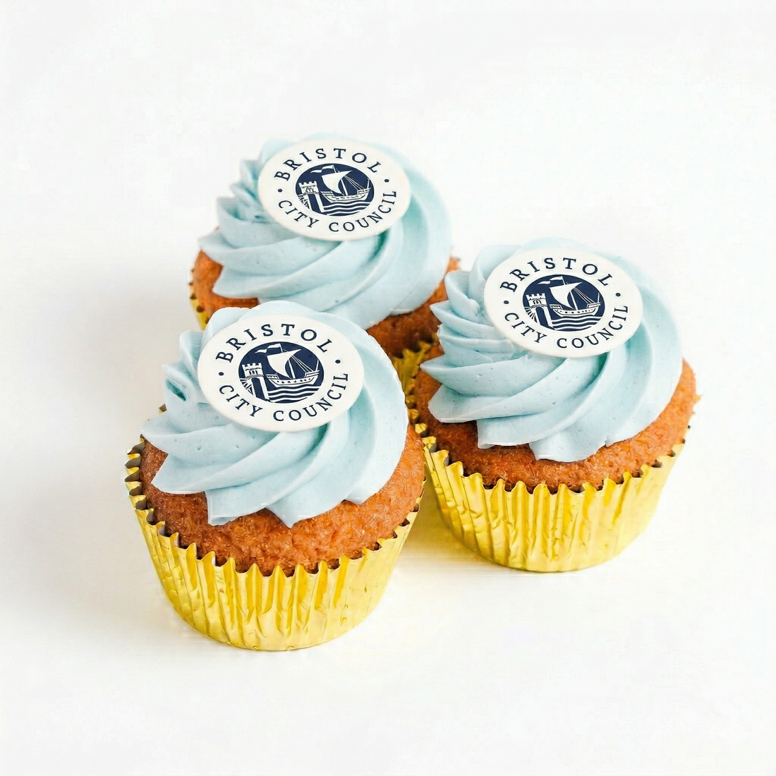 Vanilla &amp; Raspberry Logo Cupcake Box