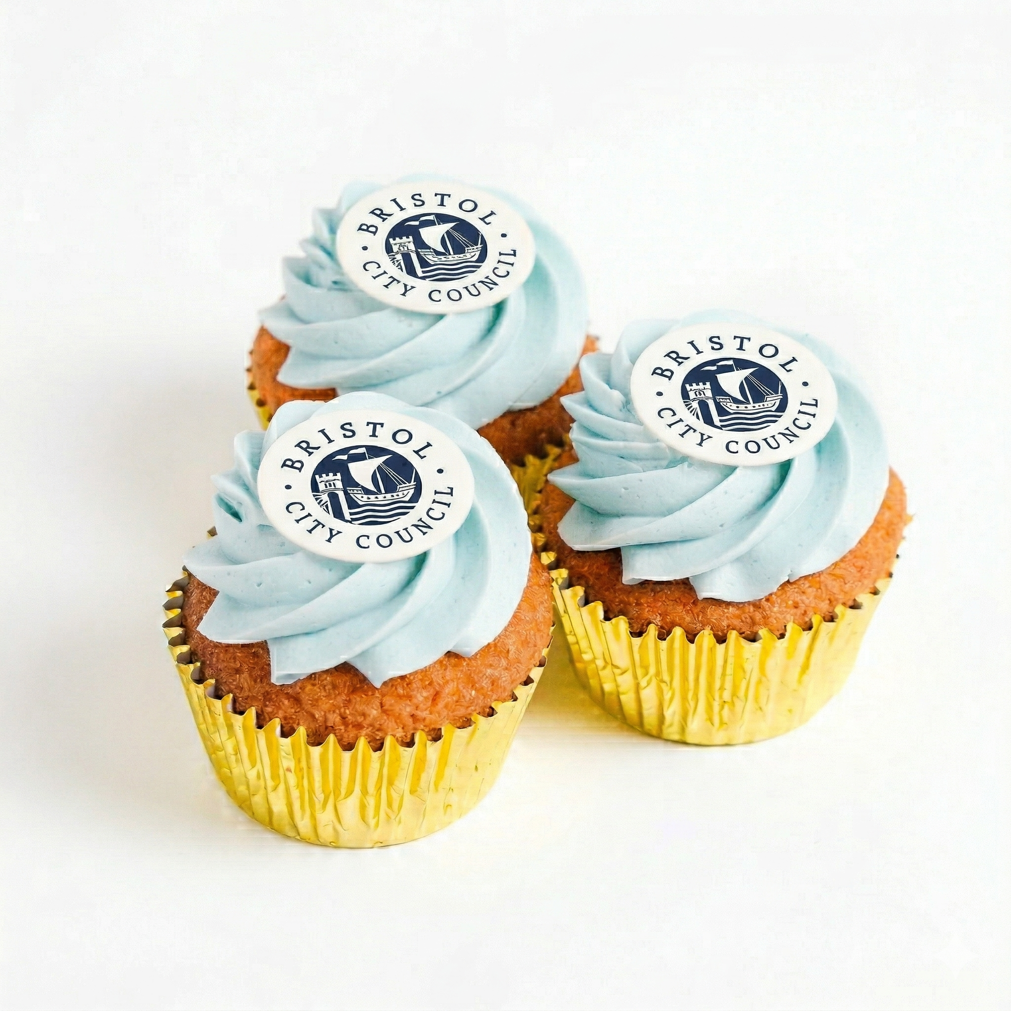 Vanilla &amp; Raspberry Logo Cupcake Box