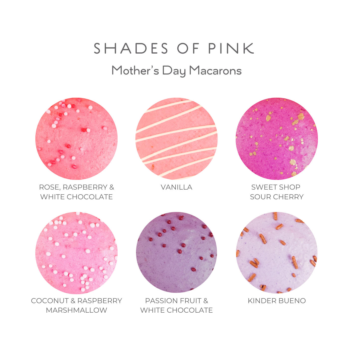 Shades of Pink | Mother’s Day 10 Piece Macaron Gift Box