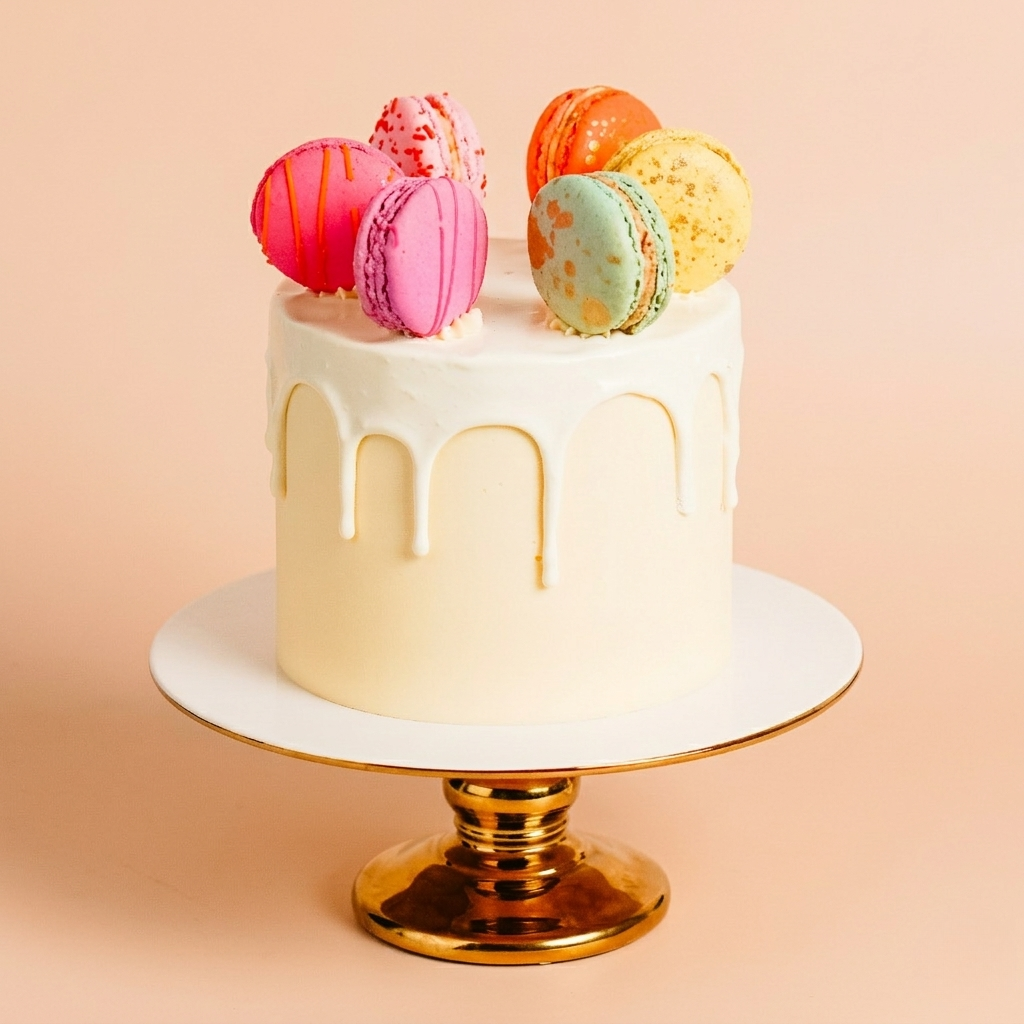 Macaron Cake