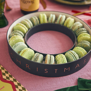 Shades of Green - Christmas Wreath Macaron Box