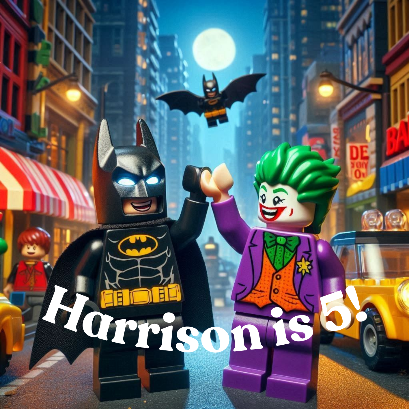 Lego Batman Kids Birthday Cake