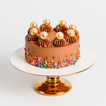 Load image into Gallery viewer, Chocolate Sprinkle Party Cake - for Two
