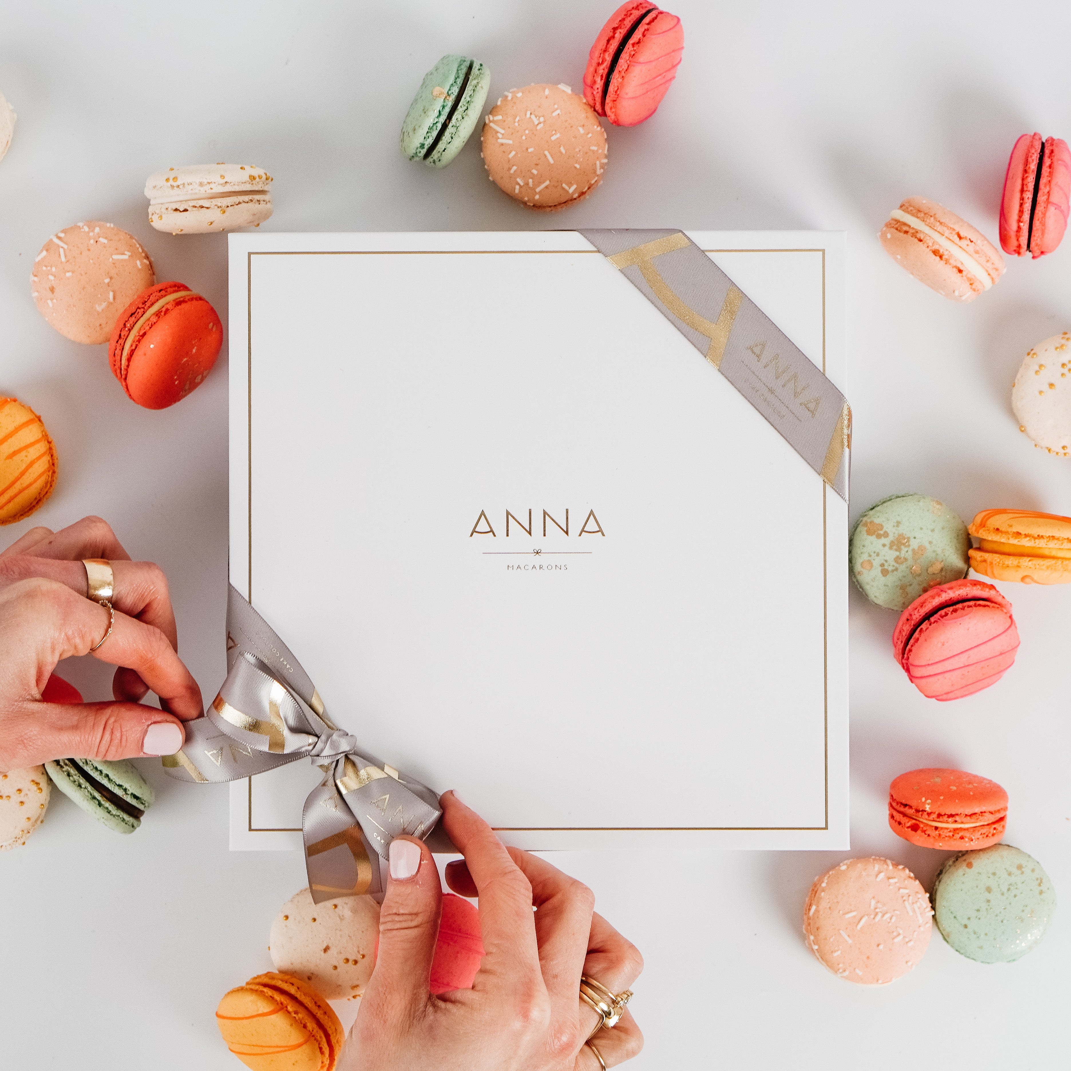 Shades of Pink | Mother’s Day 24 Piece Macaron Gift Box
