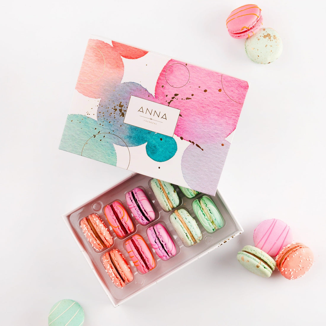 Shades of Pink | Mother’s Day 10 Piece Macaron Gift Box