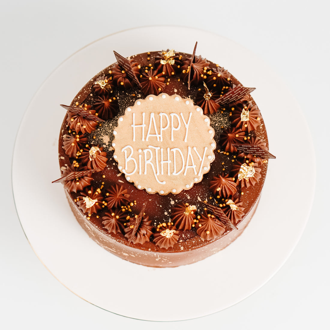 Luxury Chocolate Cake - for Two