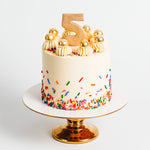 Load image into Gallery viewer, Vanilla Sprinkle Party Cake
