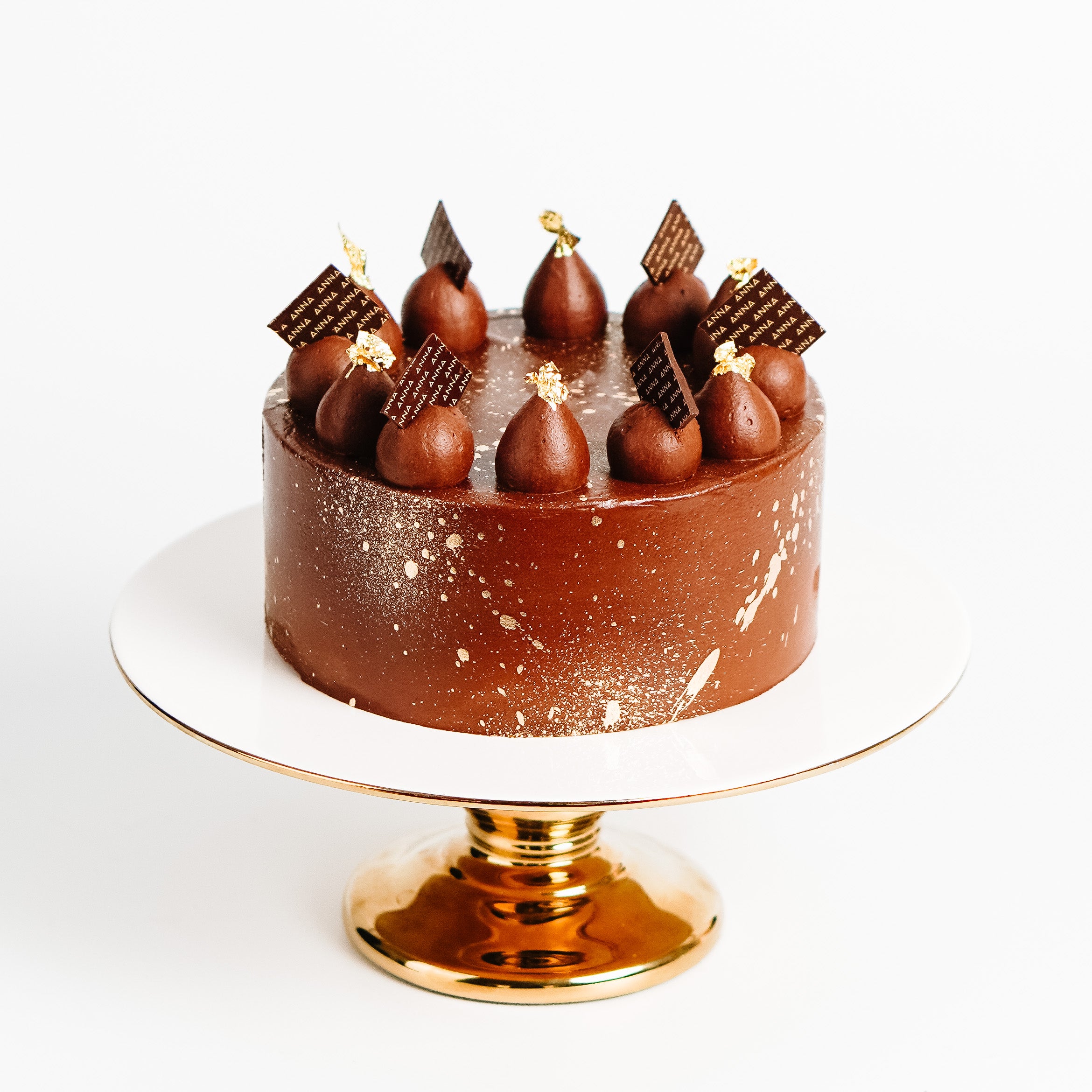 Vegan & Gluten Free Luxury Chocolate Cake - for Two